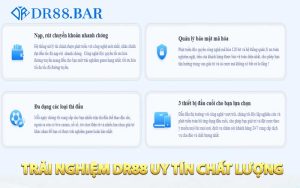 Trải nghiệm DR88 các dichj vị uy tín chất lượng